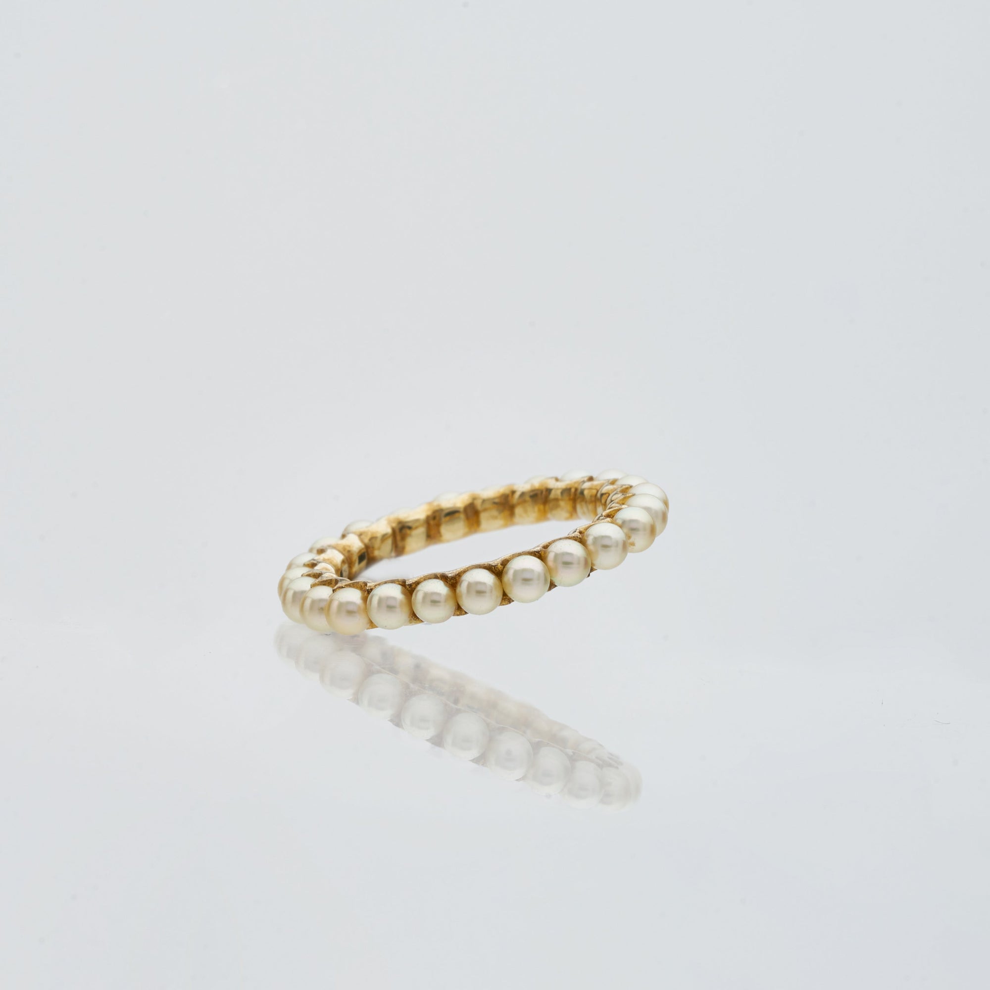 Baby Akoya Pearl Embrace Ring - MIRA SOUTH SEA PEARLS ID