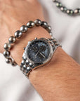 Black Pearl Chronograph Swiss Watch - MIRA SOUTH SEA PEARLS ID