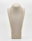 Golden Akiko Akoya Pearl Necklace