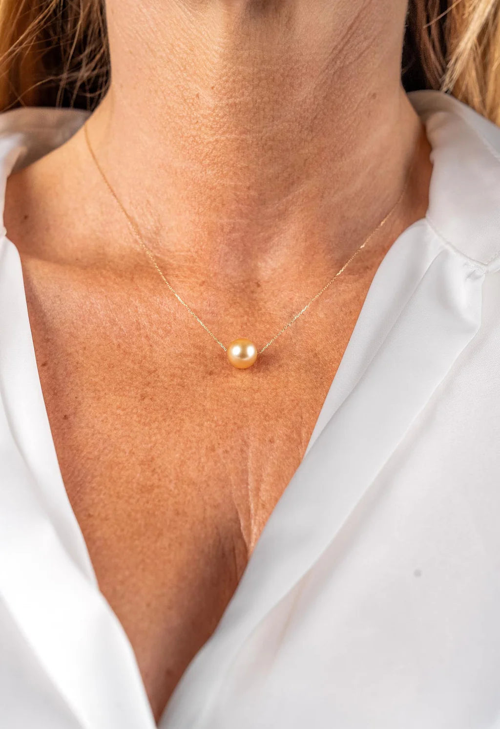 PRE ORDER - Exclusive Golden Hope Necklace - LIMITED TIME - MIRA SOUTH SEA PEARLS ID