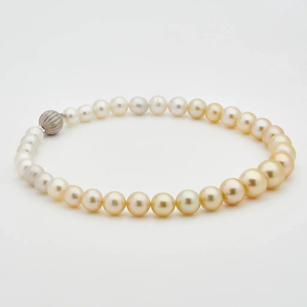 Signature Golden South Sea pearl necklace