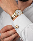 White Pearl Chronograph Swiss Watch - MIRA SOUTH SEA PEARLS ID