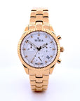 White Pearl Chronograph Swiss Watch - MIRA SOUTH SEA PEARLS ID