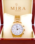 White Pearl Chronograph Swiss Watch - MIRA SOUTH SEA PEARLS ID